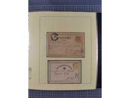 1870/1913 (ca.), umfangreiche aufgezogene Heimat-Sammlung “Herzogtum Steiermark (Styria)”, Bruck bis Windischgraz, mit über 1