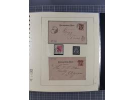 1870/1913 (ca.), umfangreiche aufgezogene Heimat-Sammlung “Herzogtum Steiermark (Styria)”, Bruck bis Windischgraz, mit über 1