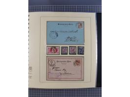 1870/1913 (ca.), umfangreiche aufgezogene Heimat-Sammlung “Herzogtum Steiermark (Styria)”, Bruck bis Windischgraz, mit über 1