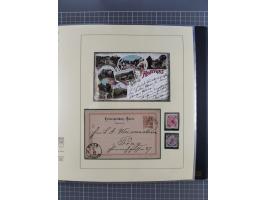 1870/1913 (ca.), umfangreiche aufgezogene Heimat-Sammlung “Herzogtum Steiermark (Styria)”, Bruck bis Windischgraz, mit über 1