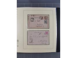 1870/1913 (ca.), umfangreiche aufgezogene Heimat-Sammlung “Herzogtum Steiermark (Styria)”, Bruck bis Windischgraz, mit über 1