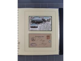 1870/1913 (ca.), umfangreiche aufgezogene Heimat-Sammlung “Herzogtum Steiermark (Styria)”, Bruck bis Windischgraz, mit über 1