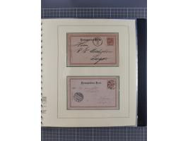 1870/1913 (ca.), umfangreiche aufgezogene Heimat-Sammlung “Herzogtum Steiermark (Styria)”, Bruck bis Windischgraz, mit über 1