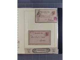 1870/1913 (ca.), umfangreiche aufgezogene Heimat-Sammlung “Herzogtum Steiermark (Styria)”, Bruck bis Windischgraz, mit über 1