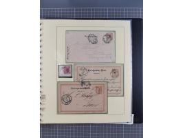 1870/1913 (ca.), umfangreiche aufgezogene Heimat-Sammlung “Herzogtum Steiermark (Styria)”, Bruck bis Windischgraz, mit über 1