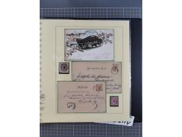 1870/1913 (ca.), umfangreiche aufgezogene Heimat-Sammlung “Herzogtum Steiermark (Styria)”, Bruck bis Windischgraz, mit über 1