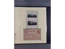 1870/1913 (ca.), umfangreiche aufgezogene Heimat-Sammlung “Herzogtum Steiermark (Styria)”, Bruck bis Windischgraz, mit über 1