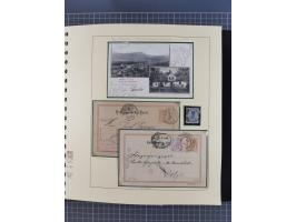 1870/1913 (ca.), umfangreiche aufgezogene Heimat-Sammlung “Herzogtum Steiermark (Styria)”, Bruck bis Windischgraz, mit über 1