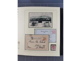 1870/1913 (ca.), umfangreiche aufgezogene Heimat-Sammlung “Herzogtum Steiermark (Styria)”, Bruck bis Windischgraz, mit über 1