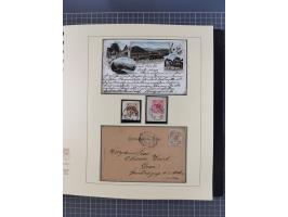 1870/1913 (ca.), umfangreiche aufgezogene Heimat-Sammlung “Herzogtum Steiermark (Styria)”, Bruck bis Windischgraz, mit über 1