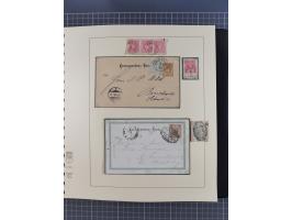 1870/1913 (ca.), umfangreiche aufgezogene Heimat-Sammlung “Herzogtum Steiermark (Styria)”, Bruck bis Windischgraz, mit über 1