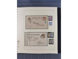 1870/1913 (ca.), umfangreiche aufgezogene Heimat-Sammlung “Herzogtum Steiermark (Styria)”, Bruck bis Windischgraz, mit über 1