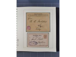 1870/1913 (ca.), umfangreiche aufgezogene Heimat-Sammlung “Herzogtum Steiermark (Styria)”, Bruck bis Windischgraz, mit über 1