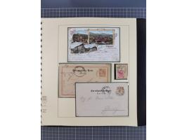 1870/1913 (ca.), umfangreiche aufgezogene Heimat-Sammlung “Herzogtum Steiermark (Styria)”, Bruck bis Windischgraz, mit über 1