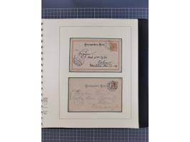 1870/1913 (ca.), umfangreiche aufgezogene Heimat-Sammlung “Herzogtum Steiermark (Styria)”, Bruck bis Windischgraz, mit über 1