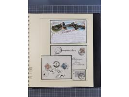 1870/1913 (ca.), umfangreiche aufgezogene Heimat-Sammlung “Herzogtum Steiermark (Styria)”, Bruck bis Windischgraz, mit über 1