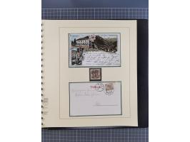 1870/1913 (ca.), umfangreiche aufgezogene Heimat-Sammlung “Herzogtum Steiermark (Styria)”, Bruck bis Windischgraz, mit über 1