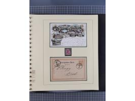 1870/1913 (ca.), umfangreiche aufgezogene Heimat-Sammlung “Herzogtum Steiermark (Styria)”, Bruck bis Windischgraz, mit über 1