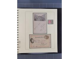 1870/1913 (ca.), umfangreiche aufgezogene Heimat-Sammlung “Herzogtum Steiermark (Styria)”, Bruck bis Windischgraz, mit über 1