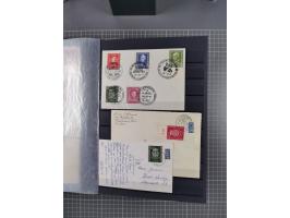 1949/2016, sehr umfangreiche Sammlung mit Einzel- und Mehrfachfrankaturen, Satzbriefen, Auslandspost, R-Briefen, Luftpost und