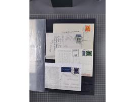 1949/2016, sehr umfangreiche Sammlung mit Einzel- und Mehrfachfrankaturen, Satzbriefen, Auslandspost, R-Briefen, Luftpost und