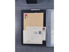 1949/2016, sehr umfangreiche Sammlung mit Einzel- und Mehrfachfrankaturen, Satzbriefen, Auslandspost, R-Briefen, Luftpost und