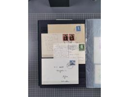 1949/2016, sehr umfangreiche Sammlung mit Einzel- und Mehrfachfrankaturen, Satzbriefen, Auslandspost, R-Briefen, Luftpost und