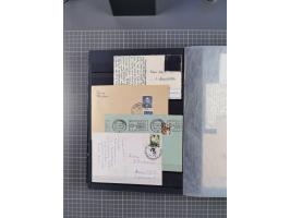 1949/2016, sehr umfangreiche Sammlung mit Einzel- und Mehrfachfrankaturen, Satzbriefen, Auslandspost, R-Briefen, Luftpost und