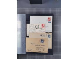 1949/2016, sehr umfangreiche Sammlung mit Einzel- und Mehrfachfrankaturen, Satzbriefen, Auslandspost, R-Briefen, Luftpost und