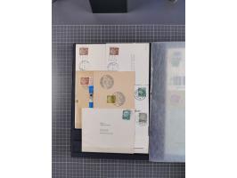 1949/2016, sehr umfangreiche Sammlung mit Einzel- und Mehrfachfrankaturen, Satzbriefen, Auslandspost, R-Briefen, Luftpost und