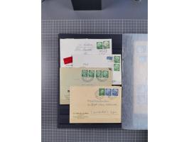 1949/2016, sehr umfangreiche Sammlung mit Einzel- und Mehrfachfrankaturen, Satzbriefen, Auslandspost, R-Briefen, Luftpost und