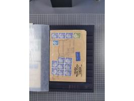 1949/2016, sehr umfangreiche Sammlung mit Einzel- und Mehrfachfrankaturen, Satzbriefen, Auslandspost, R-Briefen, Luftpost und