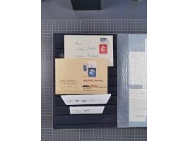 1949/2016, sehr umfangreiche Sammlung mit Einzel- und Mehrfachfrankaturen, Satzbriefen, Auslandspost, R-Briefen, Luftpost und