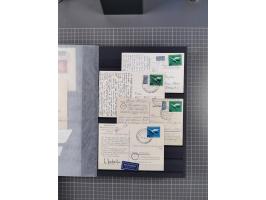 1949/2016, sehr umfangreiche Sammlung mit Einzel- und Mehrfachfrankaturen, Satzbriefen, Auslandspost, R-Briefen, Luftpost und