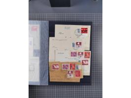 1949/2016, sehr umfangreiche Sammlung mit Einzel- und Mehrfachfrankaturen, Satzbriefen, Auslandspost, R-Briefen, Luftpost und