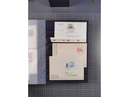 1949/2016, sehr umfangreiche Sammlung mit Einzel- und Mehrfachfrankaturen, Satzbriefen, Auslandspost, R-Briefen, Luftpost und