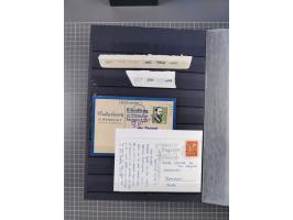 1949/2016, sehr umfangreiche Sammlung mit Einzel- und Mehrfachfrankaturen, Satzbriefen, Auslandspost, R-Briefen, Luftpost und