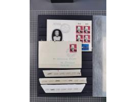 1949/2016, sehr umfangreiche Sammlung mit Einzel- und Mehrfachfrankaturen, Satzbriefen, Auslandspost, R-Briefen, Luftpost und