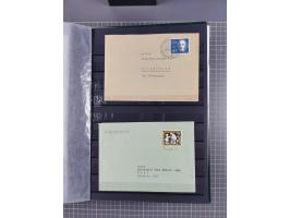 1949/2016, sehr umfangreiche Sammlung mit Einzel- und Mehrfachfrankaturen, Satzbriefen, Auslandspost, R-Briefen, Luftpost und