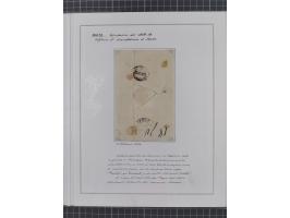 MALTA: 1836/1900, 7 Desinfektionsbriefe. Dazu ein Rapport von 1836 mit der Anzahl der Cholerafälle und Todeszahlen. Sehr inte