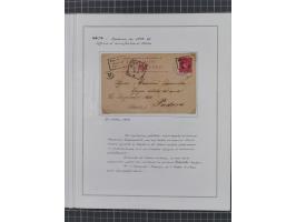 MALTA: 1836/1900, 7 Desinfektionsbriefe. Dazu ein Rapport von 1836 mit der Anzahl der Cholerafälle und Todeszahlen. Sehr inte