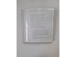 ALLE WELT: 1630/17, Ausstellungssammlung "Desinfizierte Post während der Pest-, Gelbfieber- und Choleraepidemien" mit 81 Brie