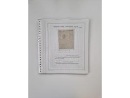 ALLE WELT: 1630/17, Ausstellungssammlung "Desinfizierte Post während der Pest-, Gelbfieber- und Choleraepidemien" mit 81 Brie