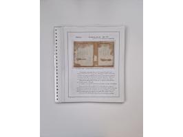 ALLE WELT: 1630/17, Ausstellungssammlung "Desinfizierte Post während der Pest-, Gelbfieber- und Choleraepidemien" mit 81 Brie