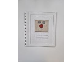 ALLE WELT: 1630/17, Ausstellungssammlung "Desinfizierte Post während der Pest-, Gelbfieber- und Choleraepidemien" mit 81 Brie