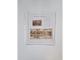 ALLE WELT: 1630/17, Ausstellungssammlung "Desinfizierte Post während der Pest-, Gelbfieber- und Choleraepidemien" mit 81 Brie