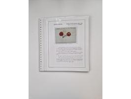 ALLE WELT: 1630/17, Ausstellungssammlung "Desinfizierte Post während der Pest-, Gelbfieber- und Choleraepidemien" mit 81 Brie