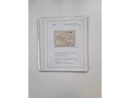 ALLE WELT: 1630/17, Ausstellungssammlung "Desinfizierte Post während der Pest-, Gelbfieber- und Choleraepidemien" mit 81 Brie