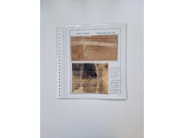 ALLE WELT: 1630/17, Ausstellungssammlung "Desinfizierte Post während der Pest-, Gelbfieber- und Choleraepidemien" mit 81 Brie