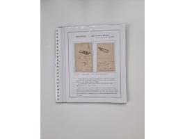 ALLE WELT: 1630/17, Ausstellungssammlung "Desinfizierte Post während der Pest-, Gelbfieber- und Choleraepidemien" mit 81 Brie